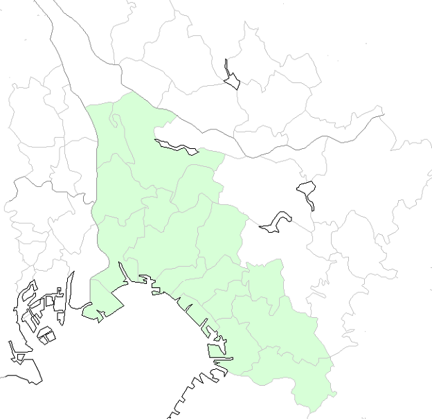 野田市、我孫子市、印西市、佐倉市、成田市、富里市、八街市、市原市、袖ヶ浦市、木更津市、酒々井町、栄町、長柄町、埼玉県三郷市、八潮市、吉川市、草加市、越谷市、東京都江戸川区、葛飾区、足立区、荒川区、江東区、墨田区、台東区  etc..